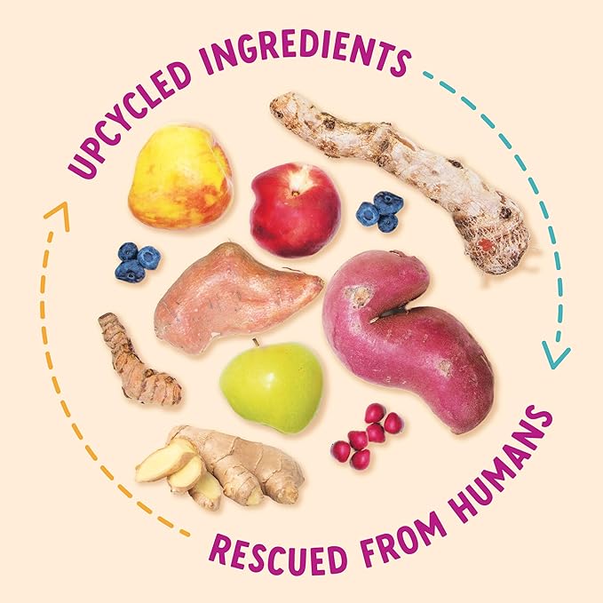 Health Extension Impawfect Dog Treats, 4.5oz (127g), Blueberry & Chia Seeds – Immunity Support, Made with Rescued Ingredients, Sustainable & Perfect for Training