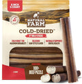 Natural Farm Cold-Dried™ Bully Sticks 6 Inch (5 Count) – Odor Free Longer Lasting High Protein Dog Chews – 100% Beef Pizzle, Single Ingredient, Durable for Aggressive Chewers