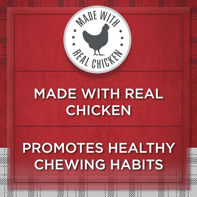 Ol's~Roys Rawhide Free Twist Sticks with Chicken Dog Treats, 16 Oz ~ (50 Count) ~ 1 Pack