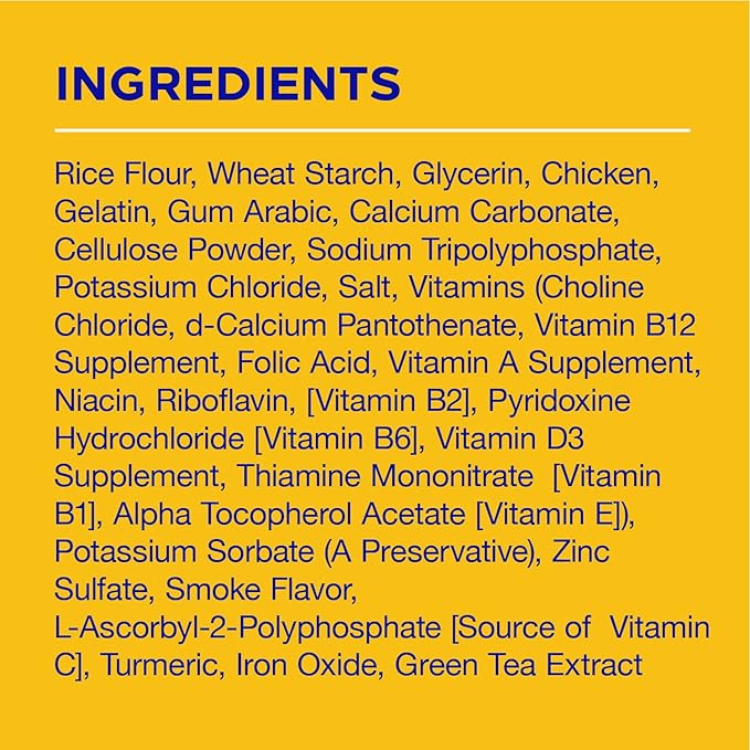 Pedigree DENTASTIX Small/Medium Dog Dental Treats Original Flavor Dental Bones, 5.57 oz. Pack, Pack of 7 (70 Total Treats)