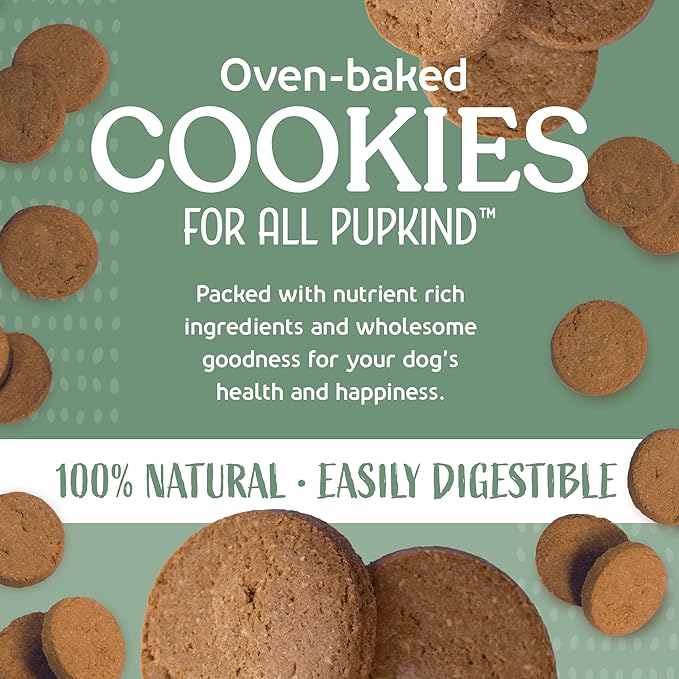Chicken Pot Pie Cookies|Lactose Free - Soy Free - Gluten Free - Wheat Free | USA Made | for All Breeds | 14 oz of All Natural, Baked, Crunchy Goodness