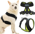 Gooby Comfort X Harness Dual Snap Mesh in Dog Harness - Neon Black, X-Large