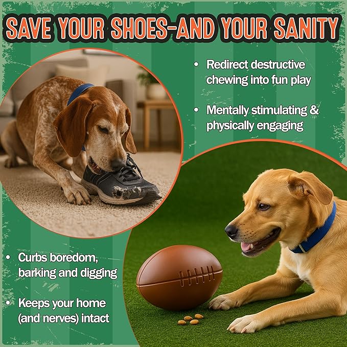 Food Puzzle Feeder for Large or Medium Dogs, Mentally Stimulating Enrichment Toy, Made in USA, BPA-Free Durable Foraging Toy, Reduces Anxiety and Destructive Behavior, Slow Feeder Dog Bowls, 5C