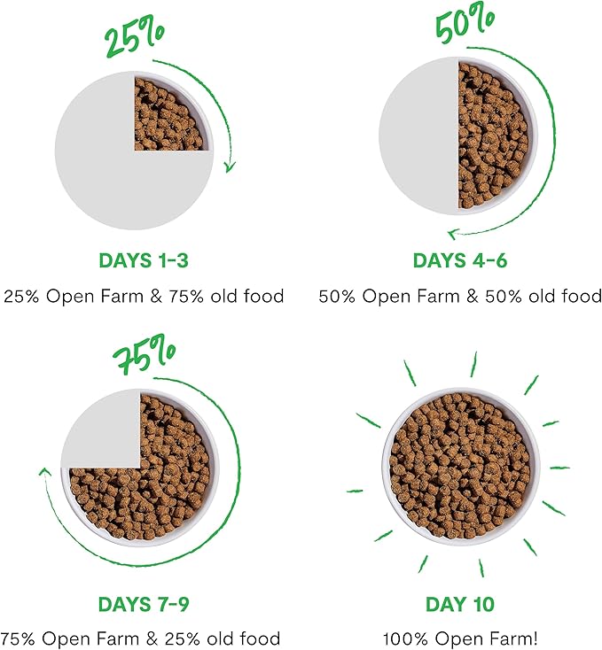 Open Farm, Grain-Free Dry Dog Food, Complete & Balanced Kibble, Sustainably & Ethically Sourced Ingredients, Non-GMO Veggies & Superfoods to Support Overall Health, Turkey and Chicken Recipe, 4lb Bag