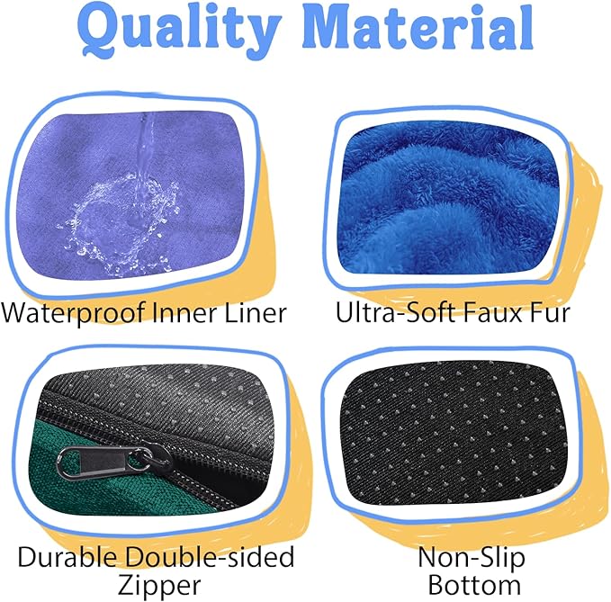Chez Paw Orthopedic Extra Large Dog Bed - XXL Washable Giant Pet Couch Sofa with Removable Cover Waterproof Bolster for Large Size Dogs, 45x35