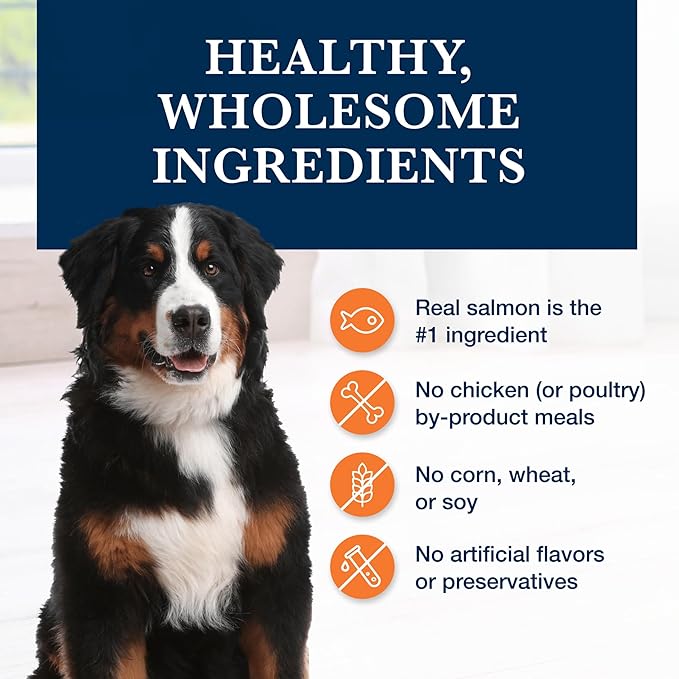 Blue Buffalo Natural Veterinary Diet W+M Dry Dog Food, Weight Management + Mobility Formula, Veterinarian Prescription Required, Salmon, 22-lb Bag