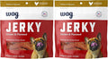 Amazon Brand – Wag Chewy Whole Muscle American Jerky Dog Treats – Chicken & Flaxseed (1 lb), Grain Free (Pack of 2)