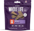Whole Life Dog Just One Beef Liver Freeze Dried Dog Treats - Human Grade High Protein Food, Healthy Training Snacks, Freeze Dried Food Toppers, USA Made Natural Treats - 18 oz (Pack of 1)