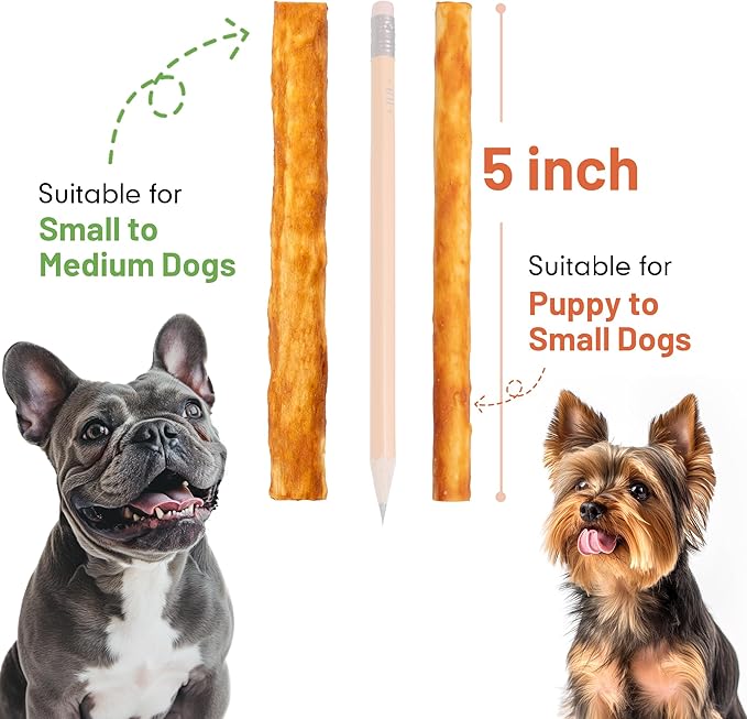 MON2SUN Chicken Collagen Sticks for Dogs, 5 Inch Teeth Cleaning Collagen Chews for Medium Dogs (Chicken Flavored), Healthy Snacks, 21.16oz (30 Count-Pack of 1)