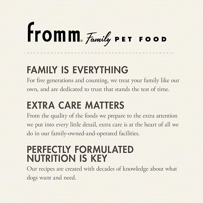 Fromm Family Nutritionals Immunity Functional Dog Treats - Premium Dog Treats for Immune Support - Contains Cranberry, Blueberry, Turmeric, Cinnamon, Vitamin C & Vitamin E - 6 oz Bag