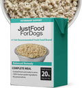JustFoodForDogs Pantry Fresh Wet Dog Food, Complete Meal or Dog Food Topper, for Sensitive Stomachs, Balanced Remedy Human Grade Dog Food Recipe - 12.5 oz (Pack of 12)