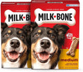 Milk-Bone Dog Treats for Medium Dogs, 24 Ounce | Pack of 2 | Crunchy | Helps Clean Teeth