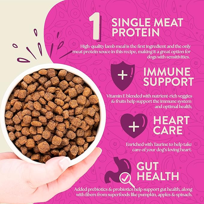 Earthborn Holistic Meadow Feast 25 lb. Lamb Meal & Vegetables Grain-Free Dry Dog Food