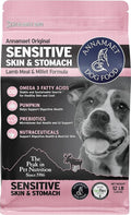 Annamaet Original Sensitive Skin & Stomach Dry Dog Food, (Lamb, Whitefish & Millet), 12-lb Bag
