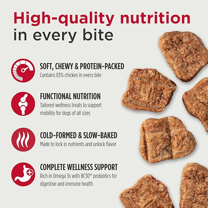 Nulo Functional Jerky Mobility Chicken Dog Treats 5 OZ Bag