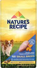 Nature's Recipe Grain Free Small Breed Dry Dog Food, Chicken, Sweet Potato & Pumpkin Recipe, 4 lb. Bag