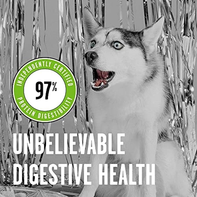 BIXBI Liberty Freeze-Dried Dog Food Topper & Treats, Pork – 97% Meat & Organs, No Refrigeration – USA Made, 12 oz