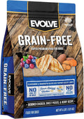 Evolve Grain Free Deboned Chicken, Sweet Potato & Berry Recipe Dry Dog Food, 4lb.