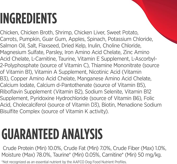 Nulo Grain-Free Small Breed Wet Canned Puppy & Dog Food, Chicken and Shrimp 2.8 Ounce, 12 Cans