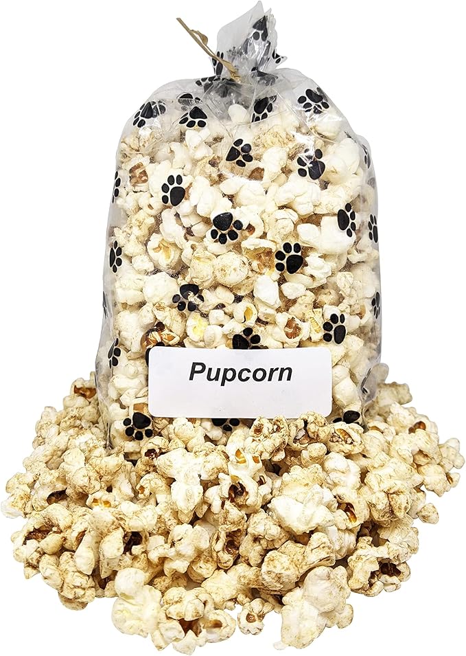 Gourmet Dog Bakery Small Get Well Soon Treat Box with Pupcorn, Hand-Decorated Treats & More | Homemade, Fresh, Human-Grade, All-Natural Ingredients | Corn, Soy & Preservative Free | USA Made