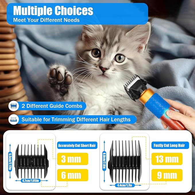 Sheep Goat Shears Hand Clippers Electric Animal Shave Grooming Tool for Farm, with for Dogs Cat Goat Alpaca, Llamas, Angora Rabbits