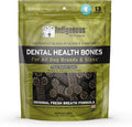 Indigenous Pet Dental Health Bones Regular – Original Fresh Breath (17 Ounce) | Grain-Free Dog Chews with Prebiotics & Omegas | Freshens Breath, Supports Digestive, Skin & Coat Health |