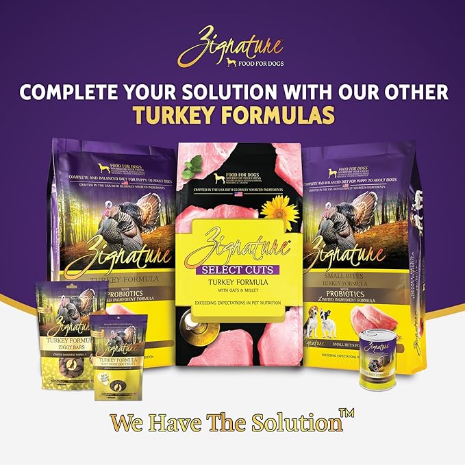 Zignature Turkey Soft Moist Treats for Dogs