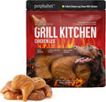 PETPHABET Rawhide Free Dog Chew Bones - 11 Count Grilled Chicken Leg Dog Chews for Small Medium Breeds, Healthy Puppy Treats for Training & Teething, Made with Real Chicken, Natural Smoky Flavor