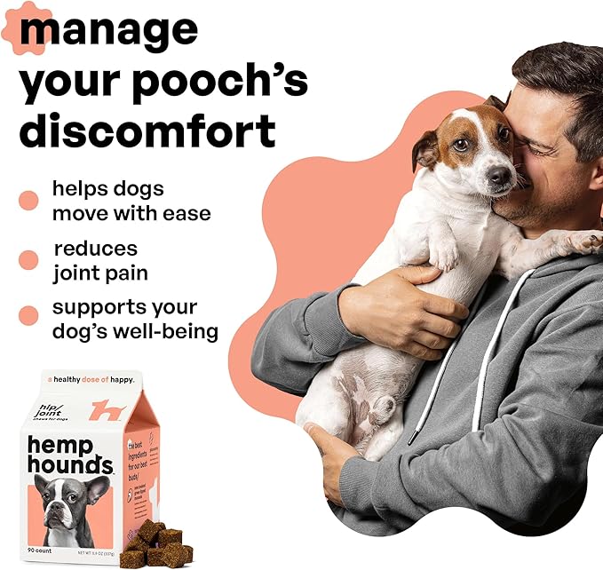 Adaptogenic Joint Supplement for Dogs- Glucosamine Chondroitin for Dogs with Green Lipped Mussels - MSM - 90 Chews - Dog Pain Supplement - Inflammation Relief Chews - Beef Liver Flavor