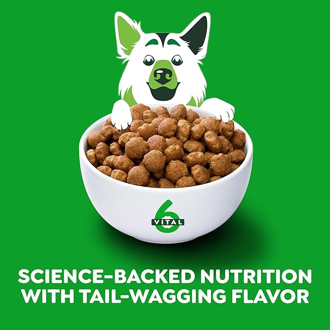 Greenies Smart Essentials Large Breed Adult High Protein Dry Dog Food Real Chicken & Rice Recipe, 30 lb. Bag