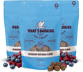 What’s Barking Soft Bites, Soft Chewy Dog Treats for Training or Snacking, Pet Essentials, Bite Size Pieces for Dogs, Natural Ingredients, Made in USA, Resealable Bag, Blueberry Beetroot, 6 oz, 3 Pack