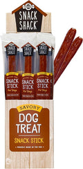 Cosmo's Snack Shack Pork Meat Sticks for Dogs - Savory Flavor - All Natural Dog Treat - Made in USA (24 Count Pack of 1)