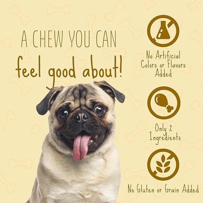 Better Belly Chicken Liver Small Rawhide Rolls, 320-Count (1 CASE OF 16 PACKS OF 20 INDIVIDUAL ROLLS)