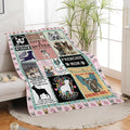 Boston Terrier Throw Blanket French Bulldog Frenchie Puppy Stuff Gifts for Dog Lover Kids Girls Boys Adults Women Men Soft Cozy Warm Plush Fluffy Fuzzy Fleece Blanket Decor 60''X80''