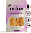 Turkey Tendons for Dogs - Turkey Dog Treats, Tenderloin - Made in The USA -Hypoallergenic Treats for Dogs - 6 oz