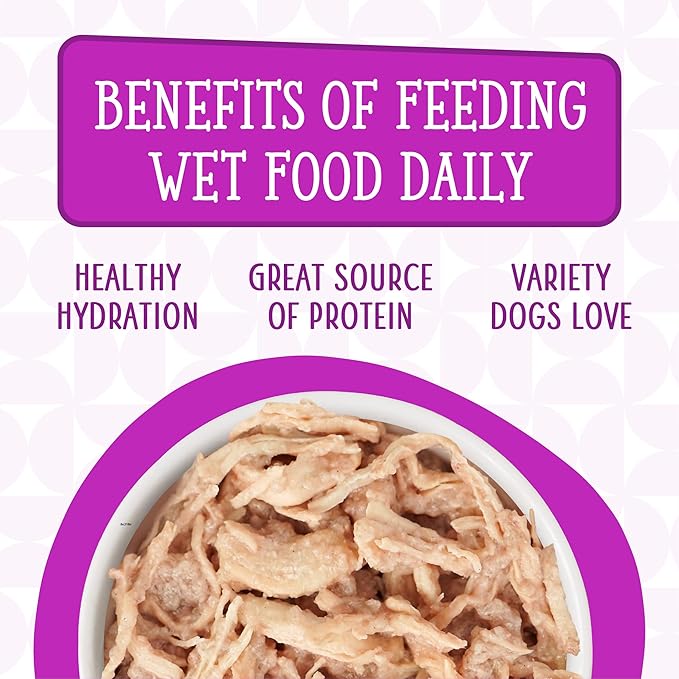 Weruva Dogs in The Kitchen, Love Me Tender with Chicken Breast Au Jus Dog Food, 10oz Can (Pack of 12)