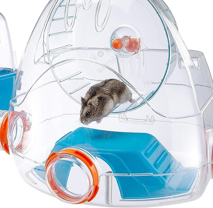 Ferplast Hamster Cage, 31.3 x 11.61 10.61 x 10.35