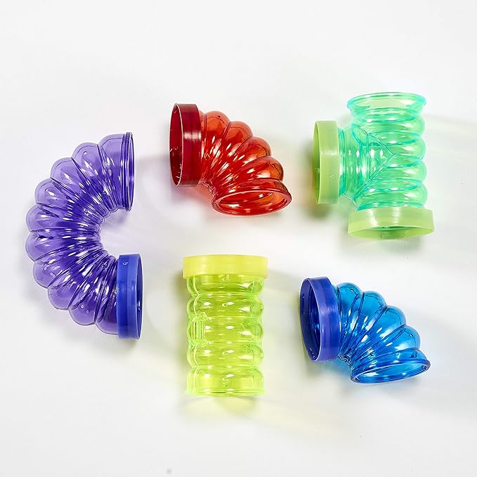 Kaytee CritterTrail Fun-nel Twist & Turn Small Animal Habitat Tubes (Pack of 2)