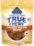 Blue Buffalo True Chews Dog Treats Made in the USA with Natural Ingredients Chicken Pot Pie