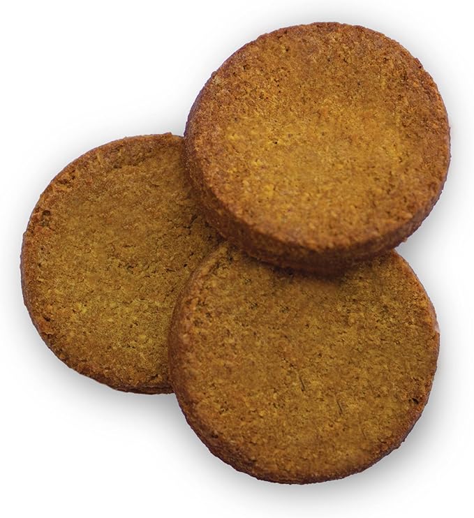 Carrot Cake Cookies|Lactose Free - Soy Free - Gluten Free - Wheat Free | USA Made | for All Breeds | 14 oz of All Natural, Baked, Crunchy Goodness