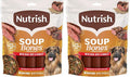 Nutrish Soup Bones Premium Dog Chews with Real Beef and Barley,6 Chews (Rachael Ray),(Pack of 2)