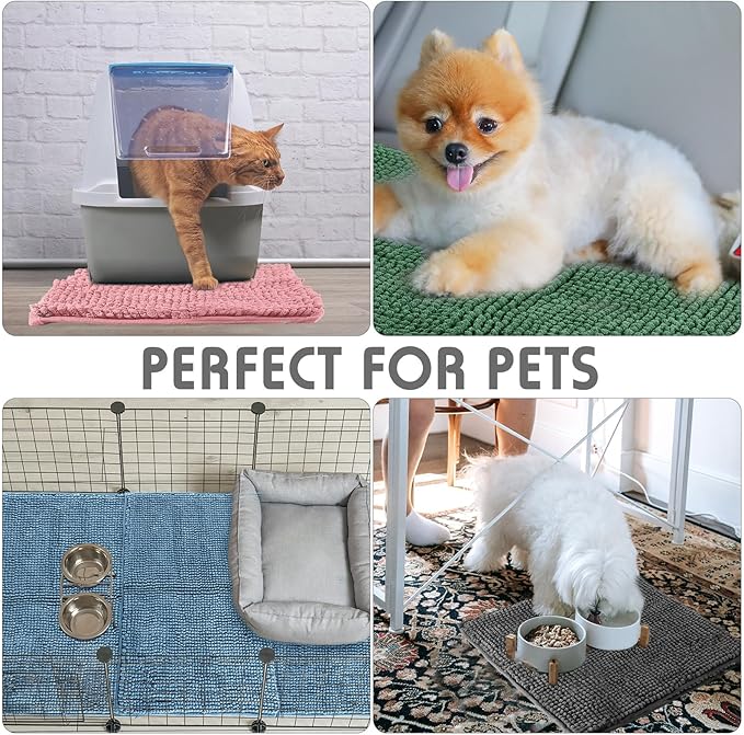 Amylove 4 Pcs Guinea Pig Cage Liner Washable Fleece Pee Pads Pet Dog Cat Bedding Training Mat for Small Animal Guinea Pig Puppy Bunny Hamster(12 x 12 Inch,Square,Mixed Color)