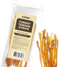 VITADAY Turkey Tendons for Dogs, All Natural, Healthy Dog Treats, Long Lasting, Hypoallergenic Dog Chews, Rawhide Free, USA-Sourced, for Small Dogs, Strips, 3 oz Pack