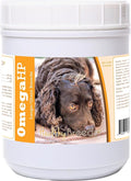 Healthy Breeds American Water Spaniel Omega HP Fatty Acid Skin and Coat Support Soft Chews 90 Count