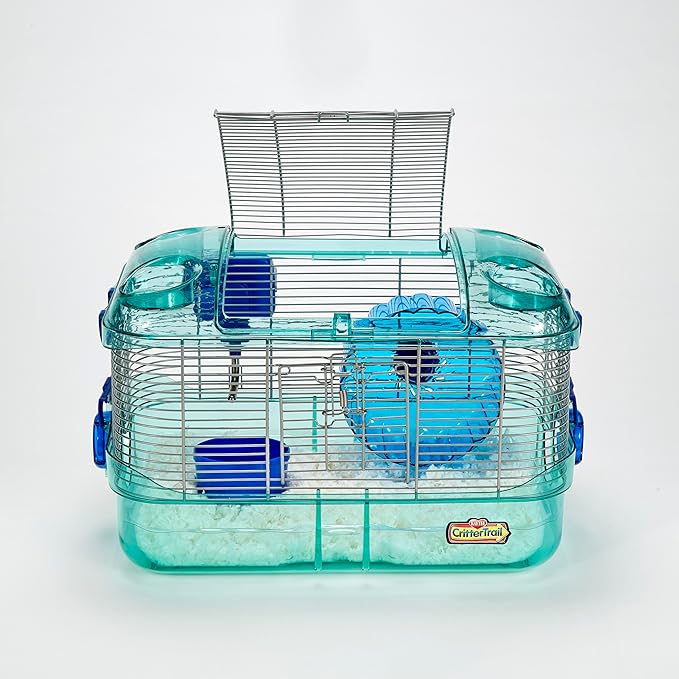 Kaytee CritterTrail Quick Clean Habitat for Pet Gerbils, Hamsters or Mice