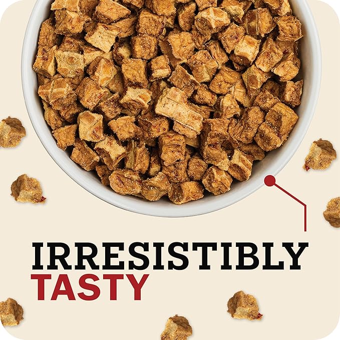 Redbarn Powerfood Air Dried Dog Food for Skin & Coat Health - 93% Lamb, Fish, & Lamb Organs with Omega-3s & 6s - Non-GMO Dry Full Feed or Topper Made in USA - 2lb