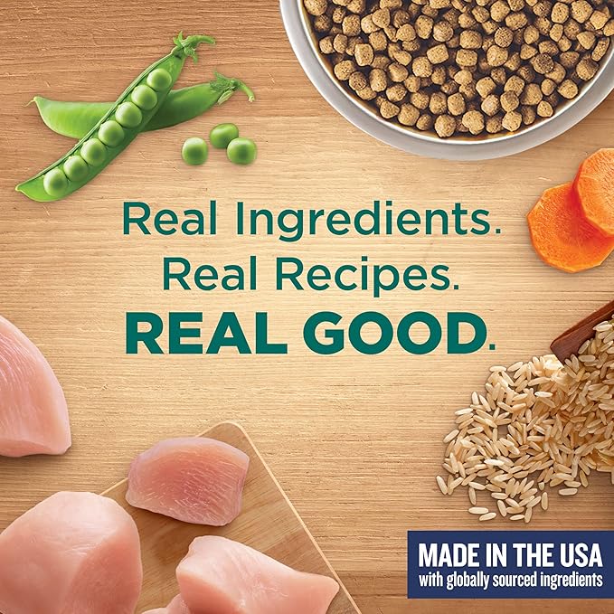 Nutrish Rachael Ray Dry Dog Food Puppy, Real Chicken & Brown Rice Recipe, 13 lb. Bag