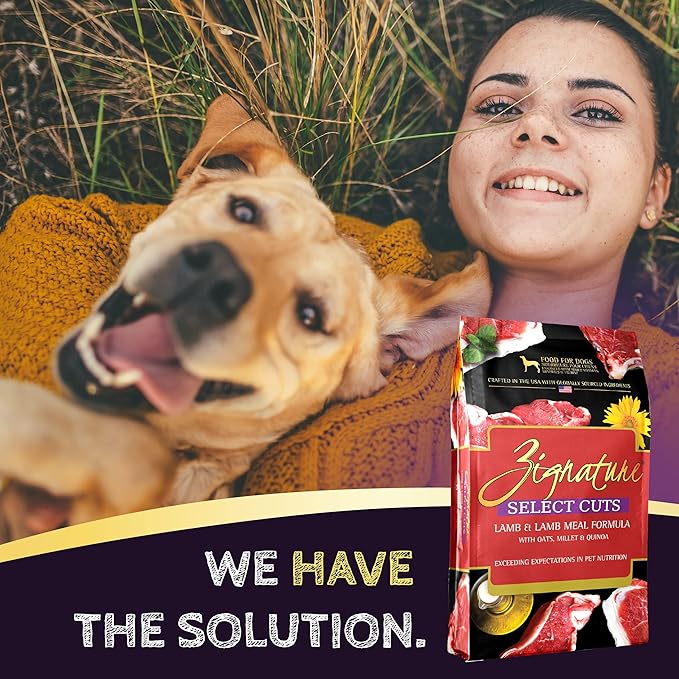 Zignature Select Cuts Lamb Formula Dry Dog Food 12.5lb