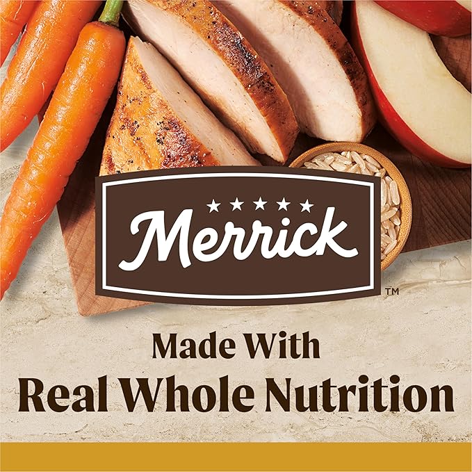 Merrick Healthy Grains Premium Adult Dry Dog Food, Wholesome and Natural Kibble, Healthy Weight Recipe - 25.0 lb. Bag
