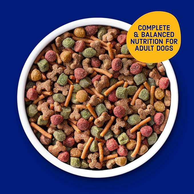 Kibbles 'n Bits Original Dry Dog Food, Savory Beef & Chicken Flavors for Adult Dogs, 16 lb. Bag
